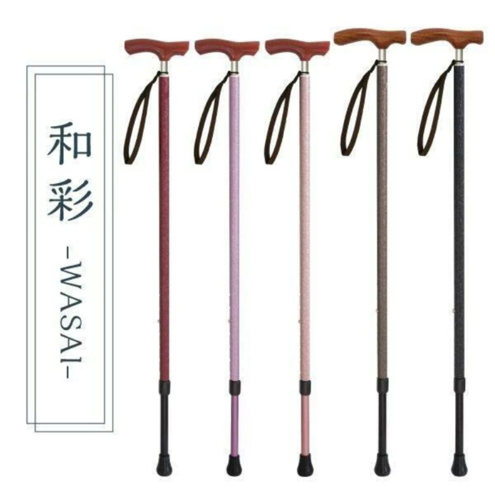 시나노 SINANO 카이노스 와사이 일본 지팡이 남녀공용 경량 일본제 - 상세 이미지 3