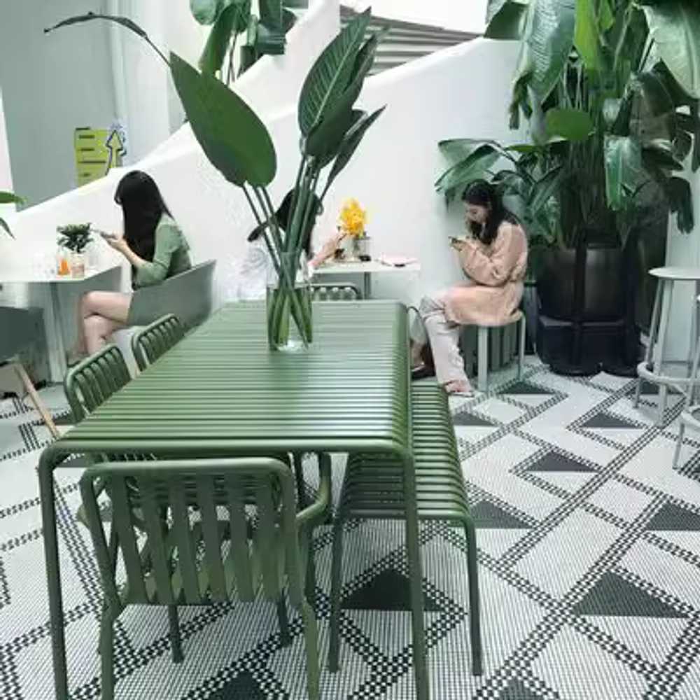 철제 야외 의자 카페 발코니 정원 마당 펜션 체어 - 상세 이미지 3