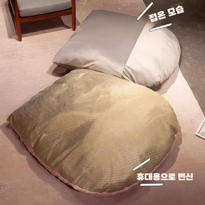 집순이 소파베드 동물 모양 캡술형 소파침대 1인 레이지소파 A 핑크토끼 / 스몰