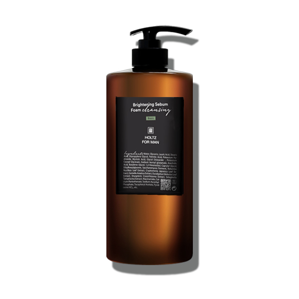 홀츠포맨 남자 남성 화장품 브라이트닝 세범 폼클렌징 1000ml 피지제거 밝은피부 클렌징폼 제품 이미지