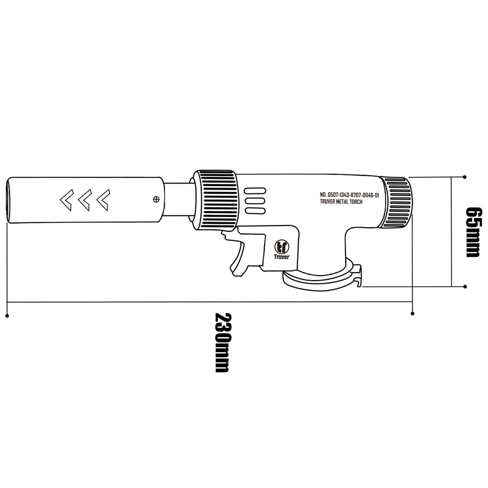 트루버 메가토치 화염방사기 캠핑용 대형 액화방지