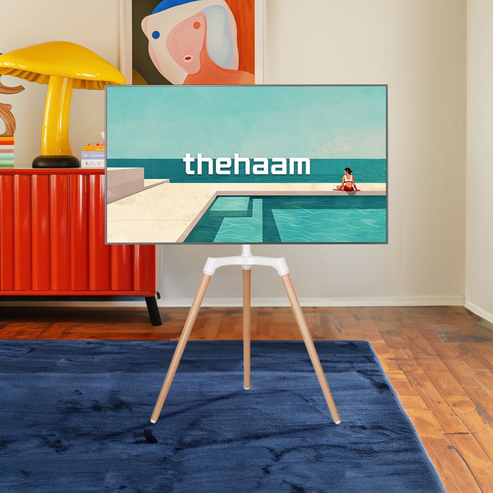 이젤형 TV 스탠드 거치대 139cm(55인치) 163cm(65인치) 이젤 다리 A타입