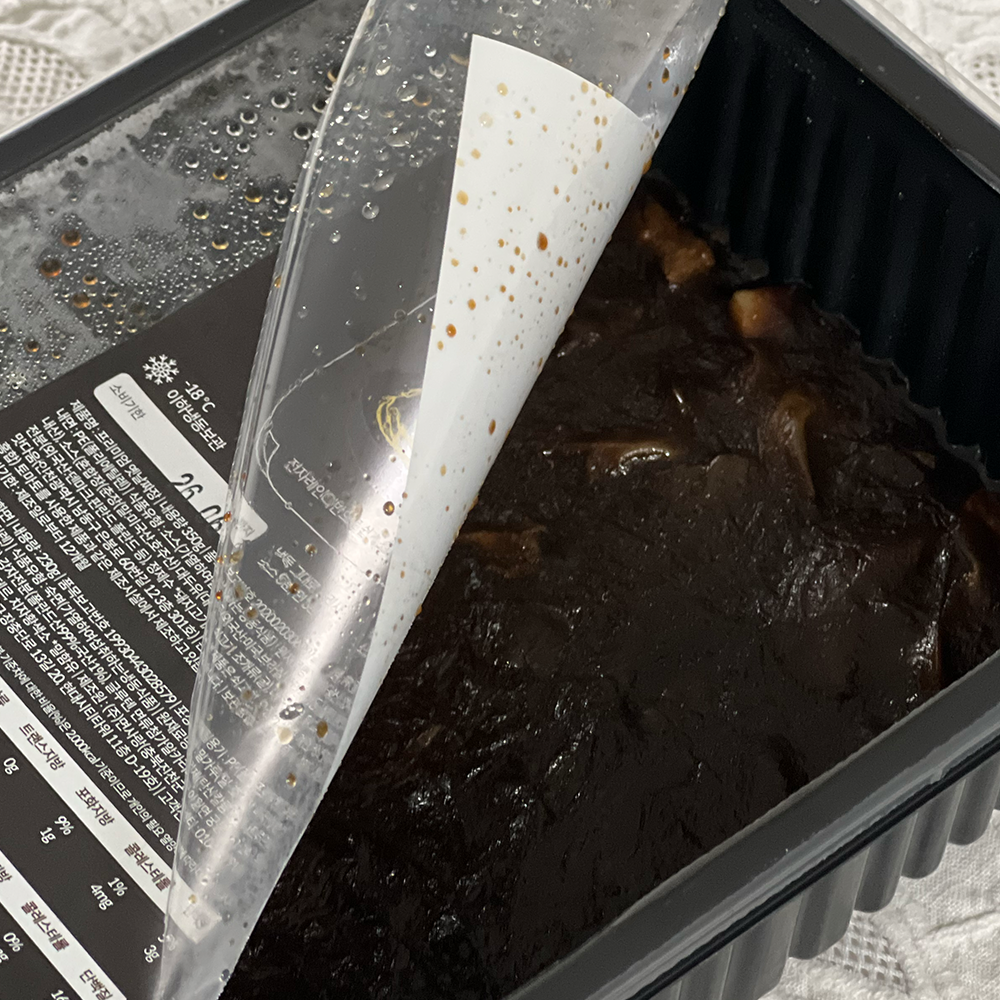 [통통파머스] 렌지 간편식 짜장 밀키트 580g, 4개