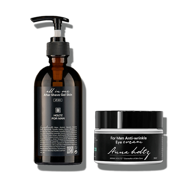 홀츠포맨 남성 남자 에프터 쉐이브 스킨 아이 크림 30ml 2종 세트 미백 주름개선 기능성 화장품 - 상품 이미지