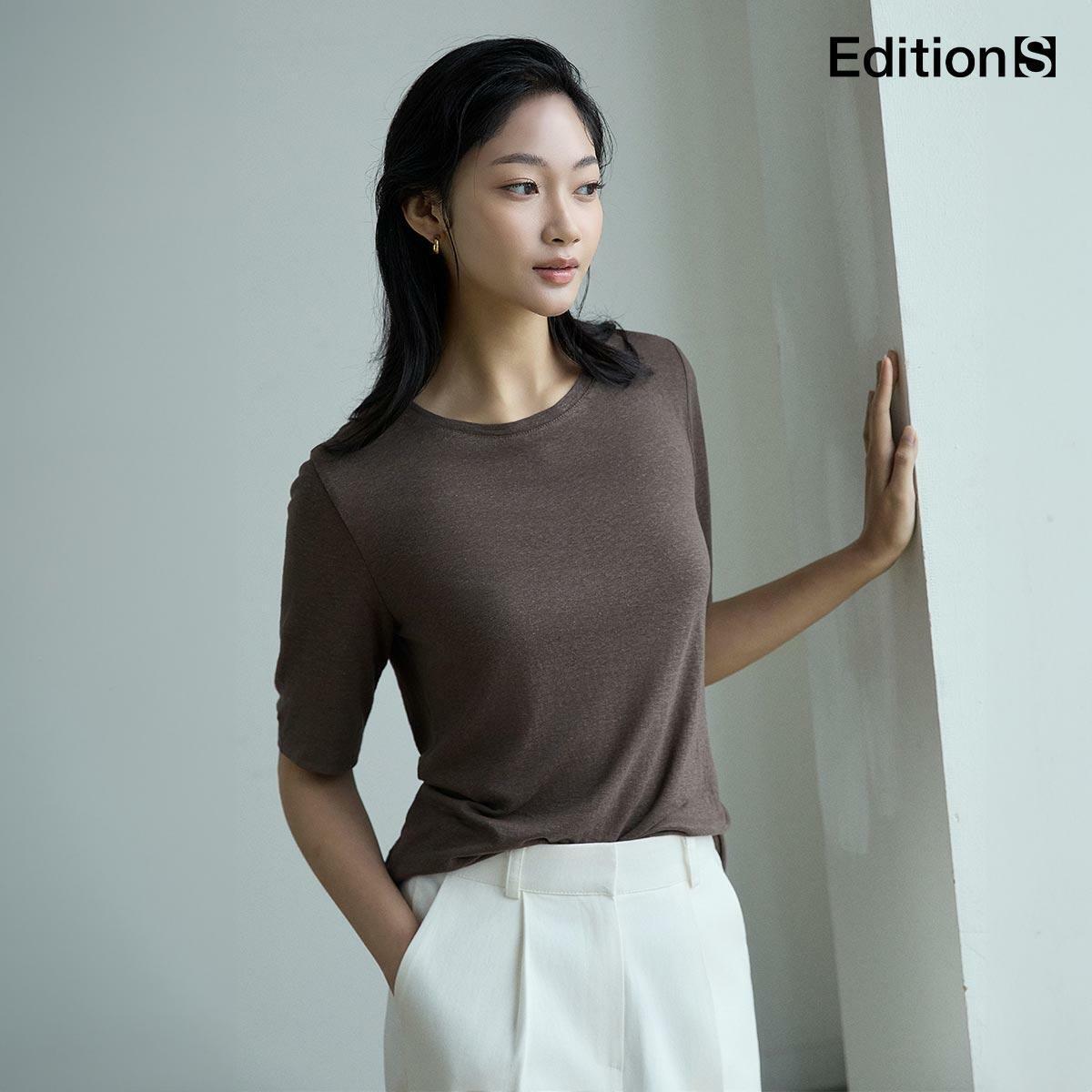 [론칭가59,000→2만원↓]25SS 에디션S 린넨혼방 티블라우스 5종 - 상세 이미지 2