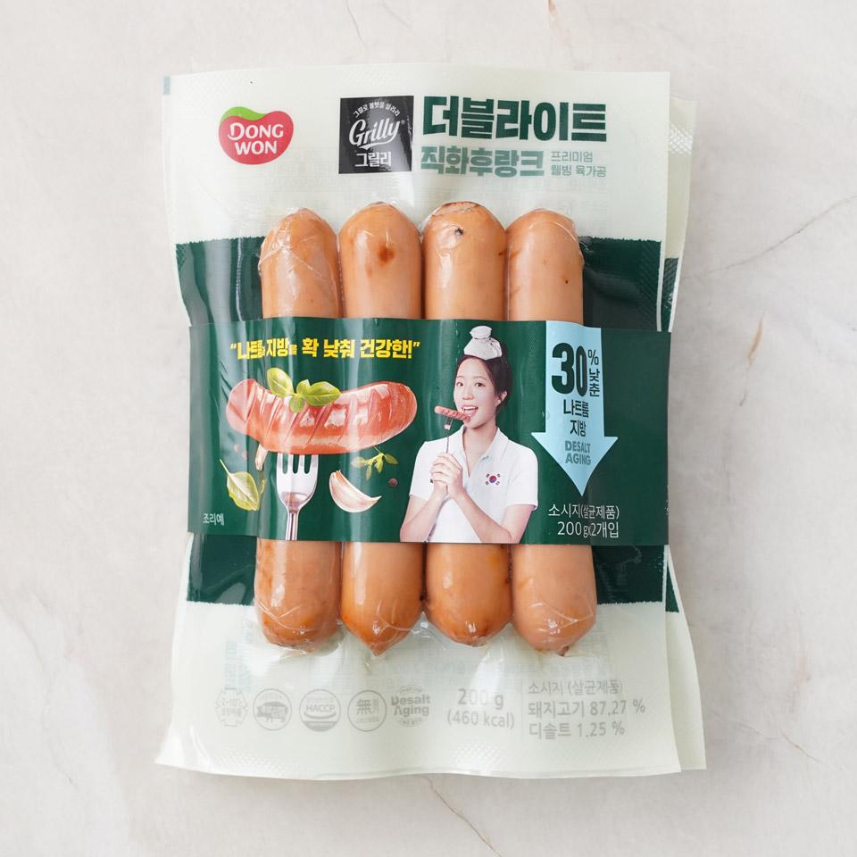 메가마트 동원 통그릴 더블라이트 직화후랑크 200gx2 - 메인 이미지