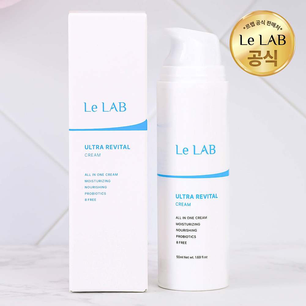[리뷰 추가 적립] 르랩 여성 Y존케어 건조증 가려움 보습크림 리바이탈 50ml, 1개 - 상품 이미지