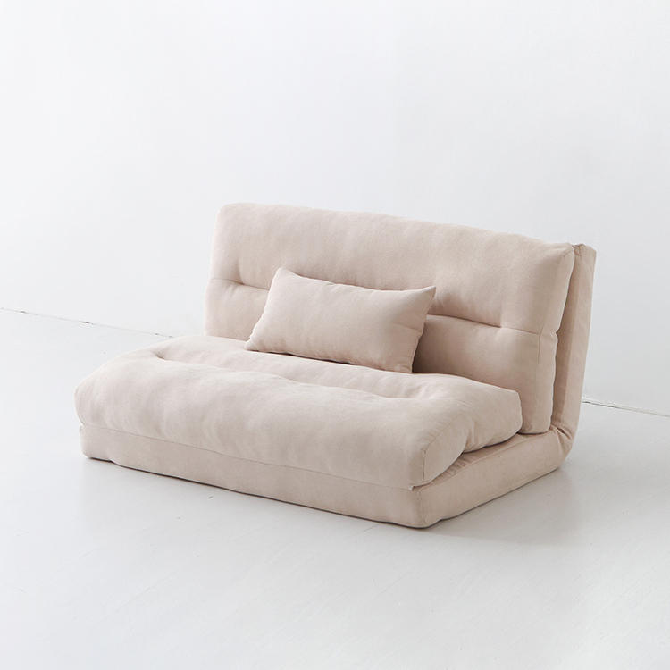 [샘플샵] HYS 2인 좌식소파 019 코모도 베이지 (서울/인근경기지역 직배송)