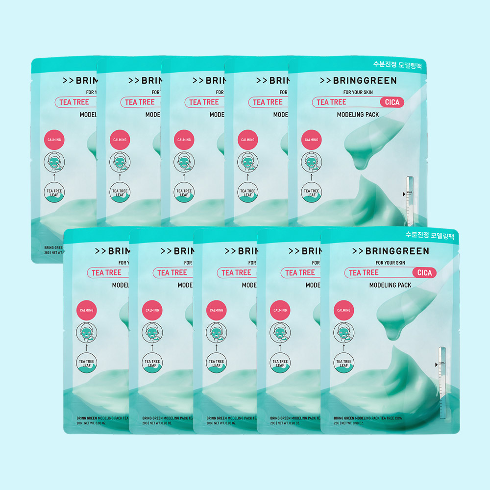 [SET] 브링그린 모델링 팩 28g 10개