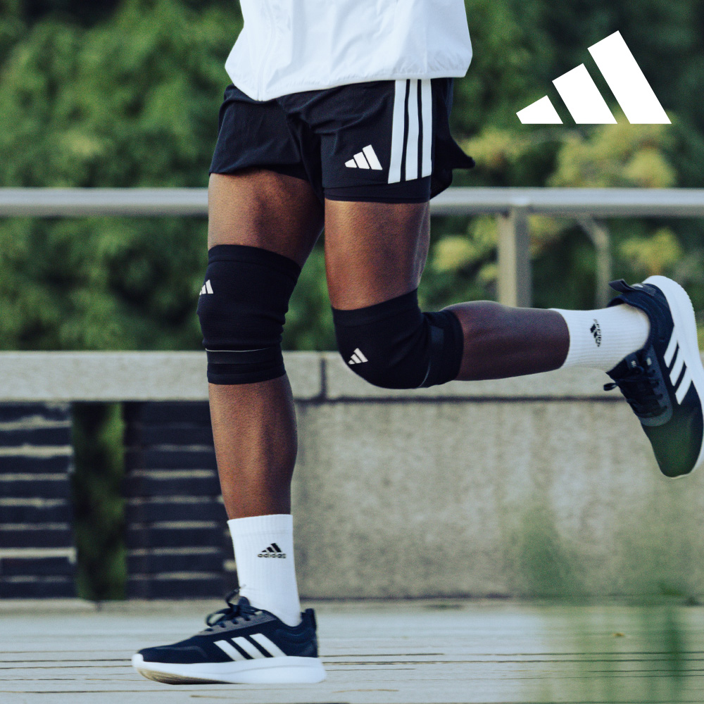 1+1 아디다스 무릎보호대 에어로레디 니슬리브 러닝 등산 헬스 축구 농구 테니스 배구