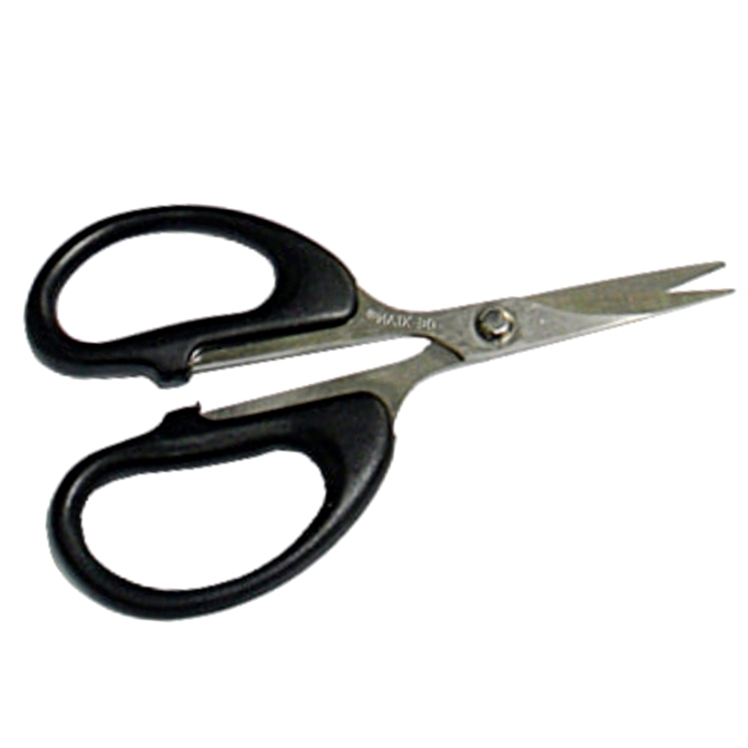 풍선입구사무용커팅가위 풍선꼬리학습용 색종이커팅문구용가위 12cm - 상품 이미지
