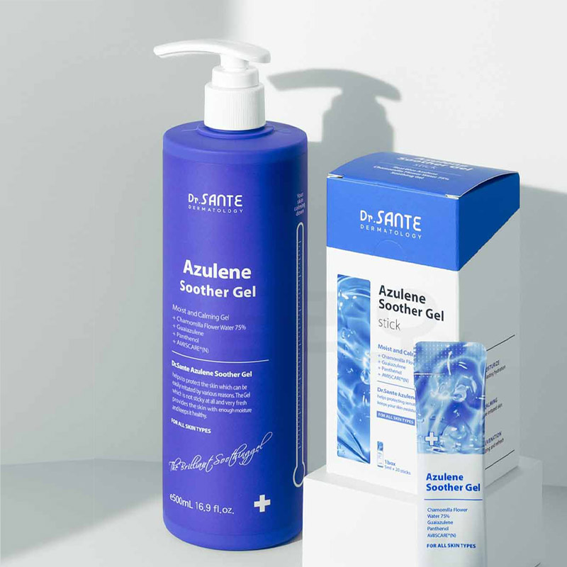 상떼 아줄렌 수더겔 대용량500ml 피부트러블 민감 진정겔 - 상품 이미지