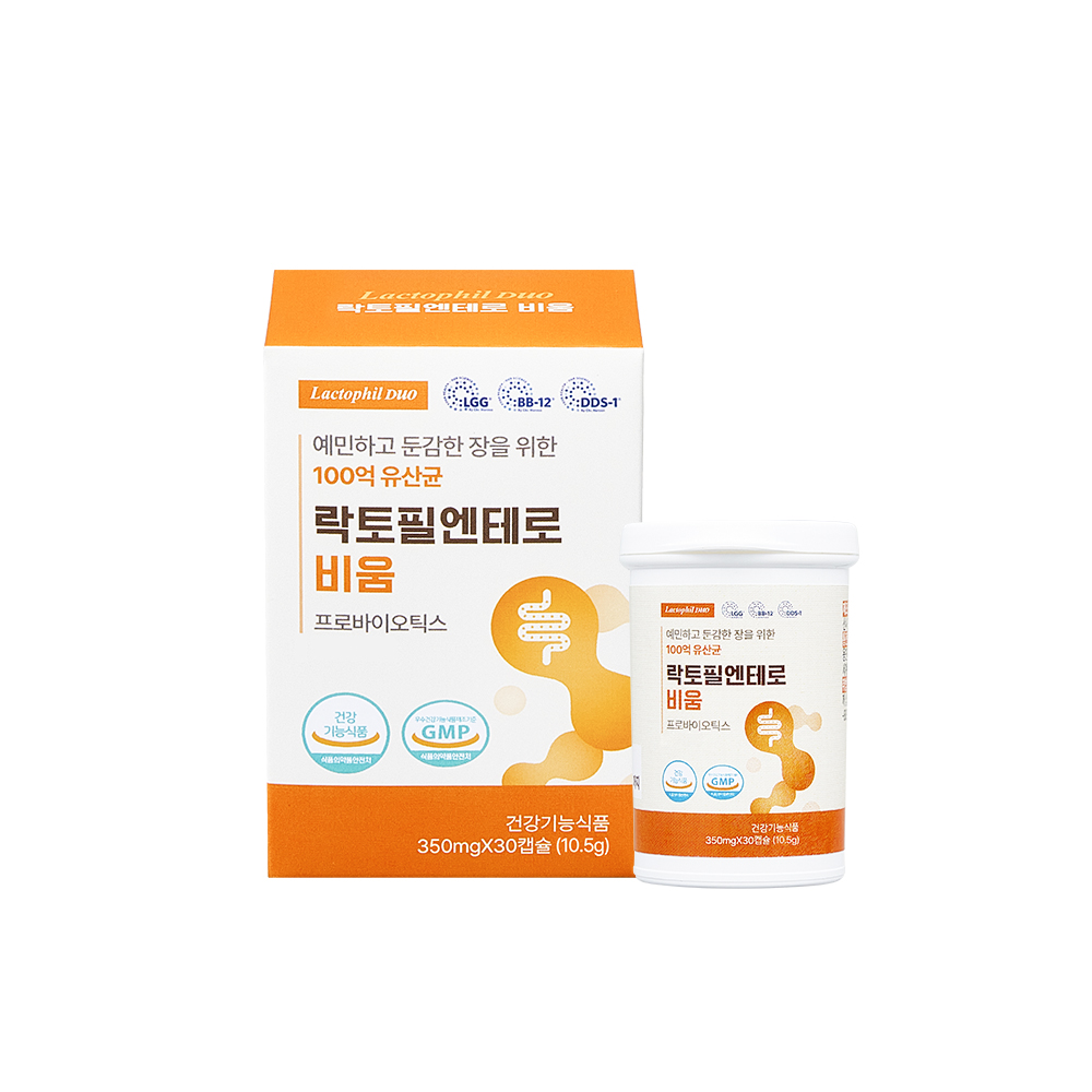 락토필엔테로 비움 장유산균 30캡슐, 1개 - 상품 이미지