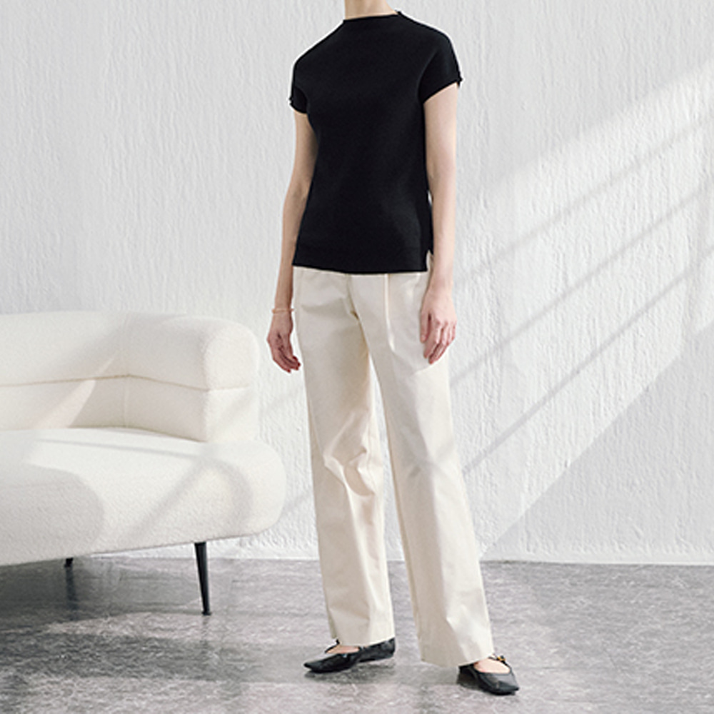 봄 텐셀 코튼 팬츠 - 상세 이미지 3