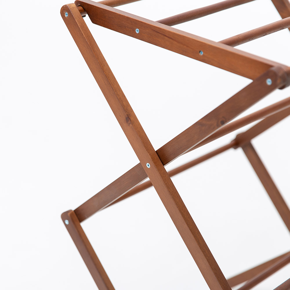 빨래건조대 원목 접이식 실내용 이불 수건 다용도 건조대