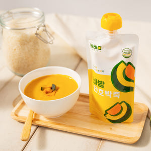 바밤 포켓밀 간편한 아침 단호박 죽 3종 혼합 130g, 21개 맛있게 먹은 솔직 후기 - 상품 이미지 4