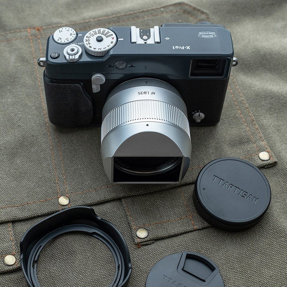 티티아티산 AF 35mm F1.8 II 후지 X마운트 APS-C 렌즈 실버 이미지 7