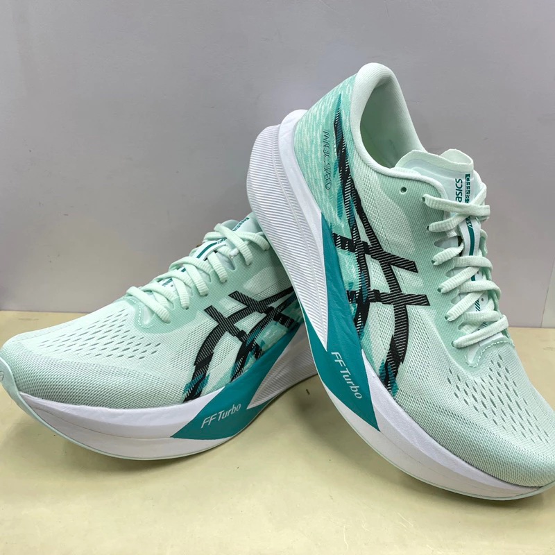 아식스 매직스피드4 페일블루 스탠다드 남성 런닝화 운동화 1011B875