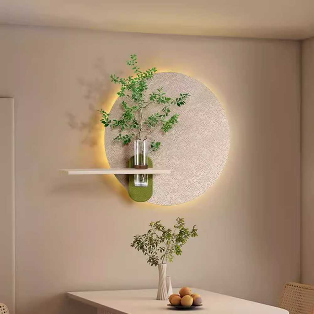 감성 화분 액자 조명 벽장식 복도 카페 led 벽고정 - 상세 이미지 2