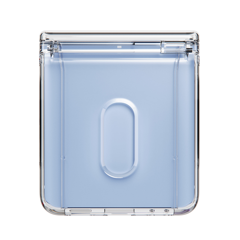 변색방지 카드 케이스 2장 수납 슬림 생폰 투명, 갤럭시Z 플립7 - 상세 이미지 4