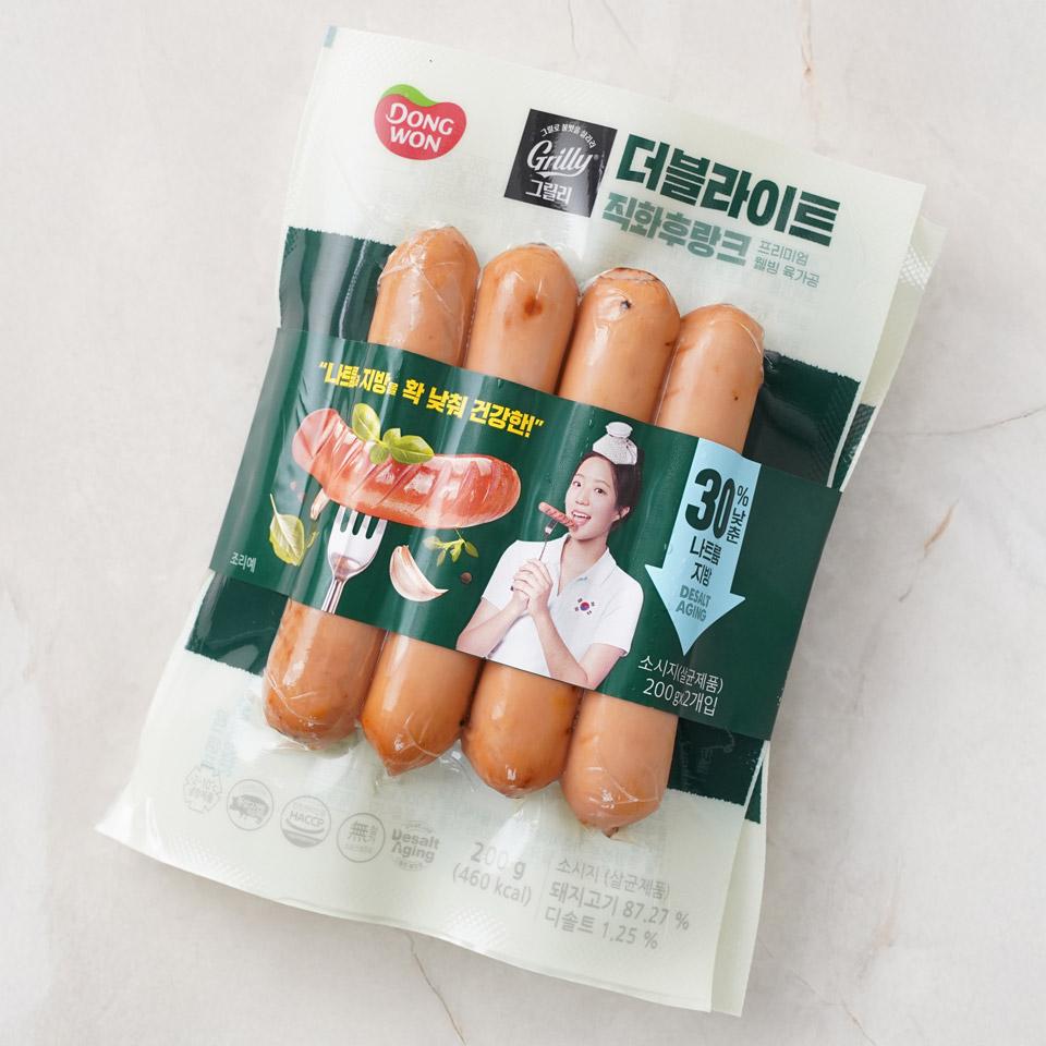 메가마트 동원 통그릴 더블라이트 직화후랑크 200gx2 - 상세 이미지 2