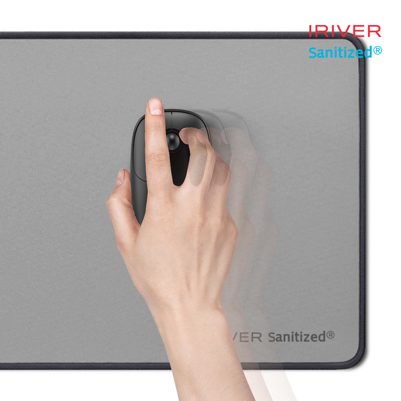 아이리버 Medic-SGP800 항균 대형 게이밍 데스크 장패드 애쉬그레이