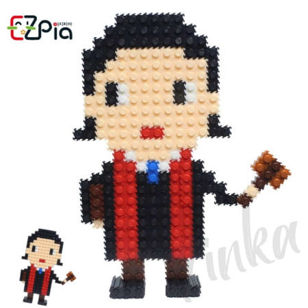 [VINKA 협력사]빈카 툭툭블럭 직업 시리즈5 법조인 어린이블럭 블록놀이