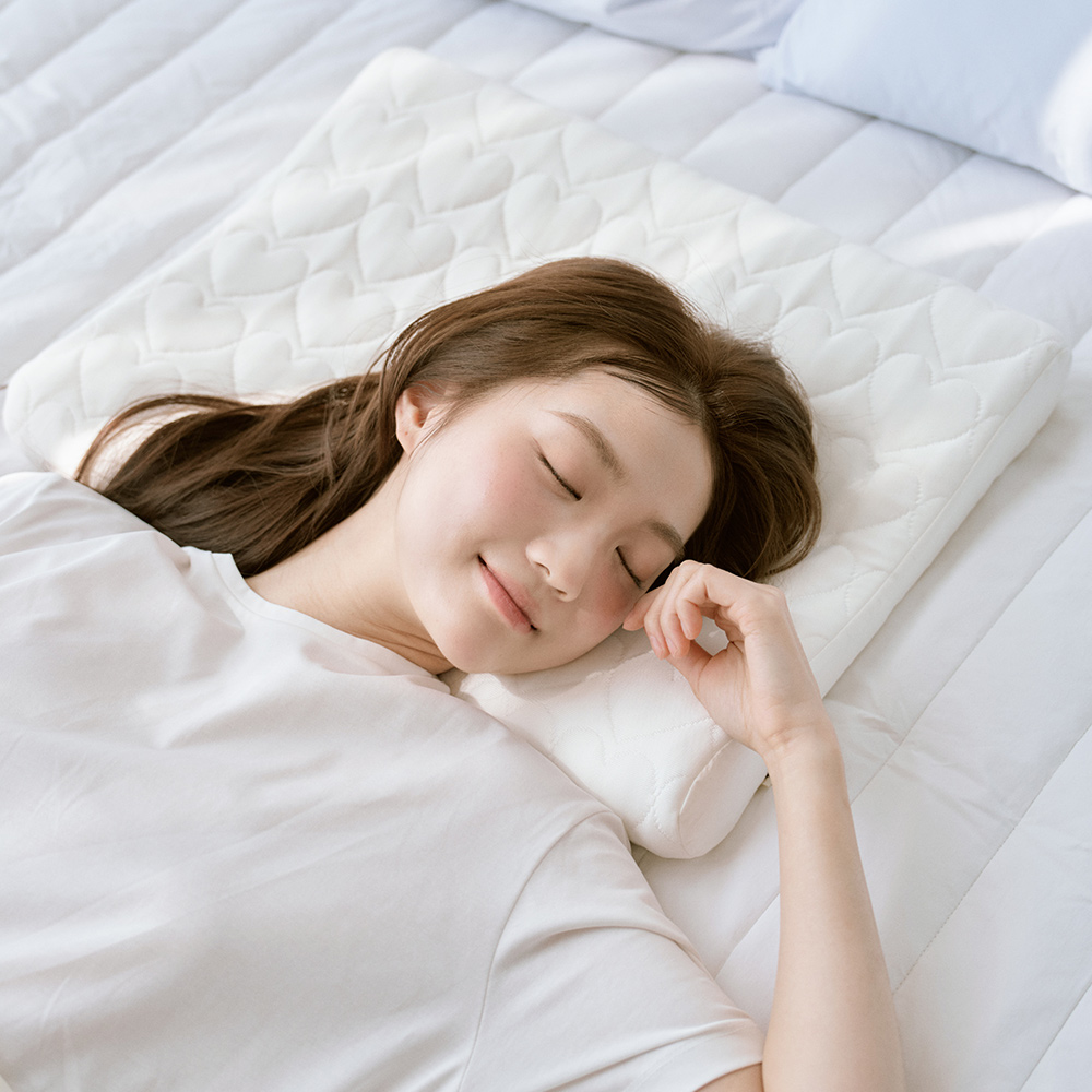 메모리폼 낮은베개 목디스크 거북목 일자 베개 코골이 커버되는 모달 로이 - 상세 이미지 2