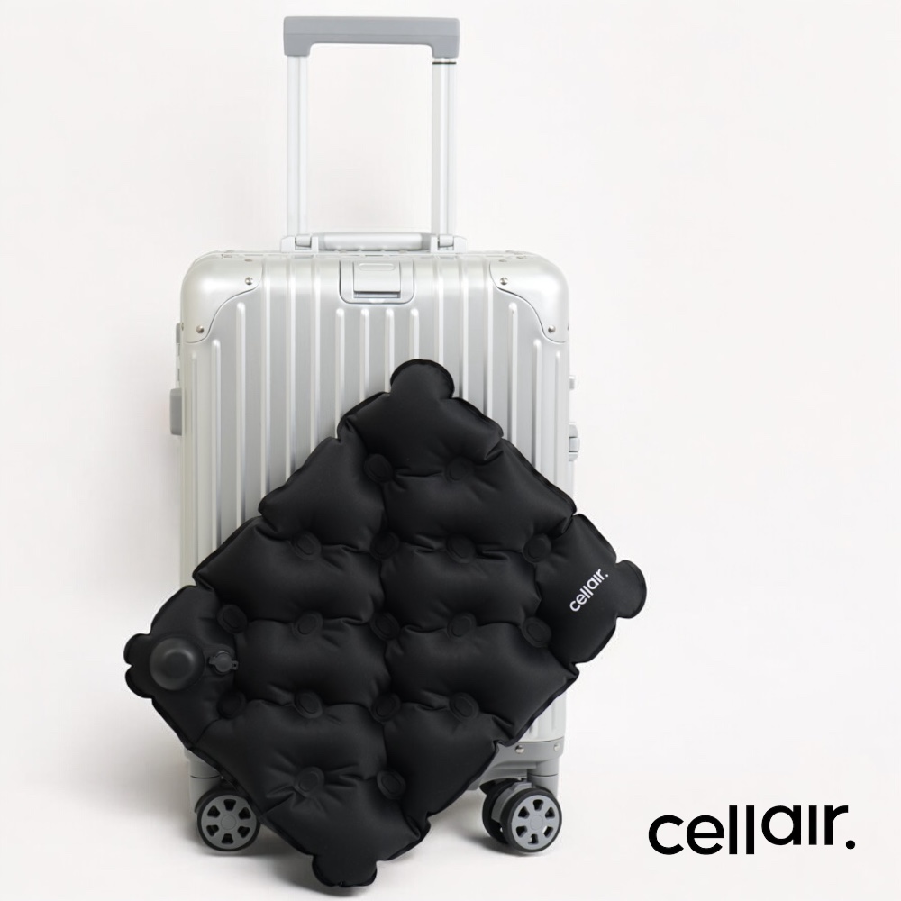 셀레어 트래블 쿠션, 휴대용 에어 방석, 사무실방석 추천, 허리 건강, 여행 필수템