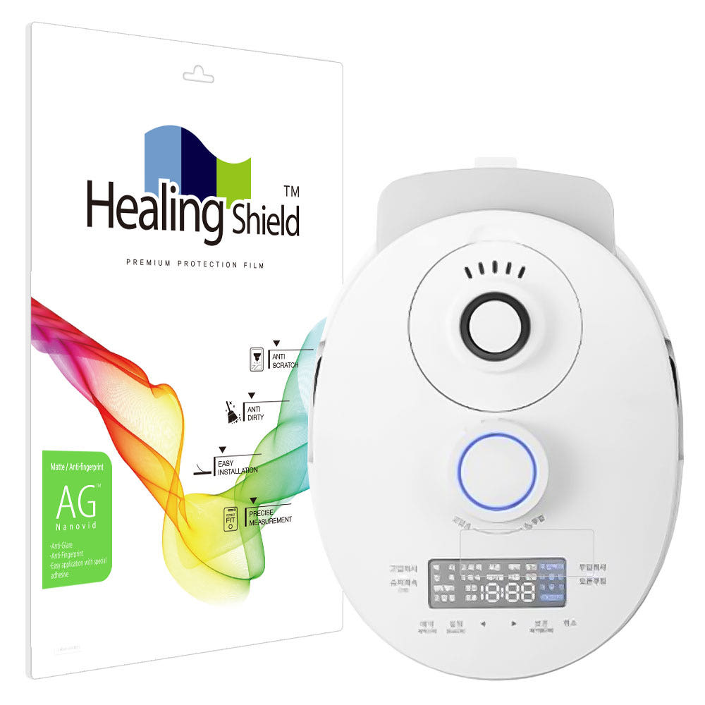 액정 보호필름 부착 상세