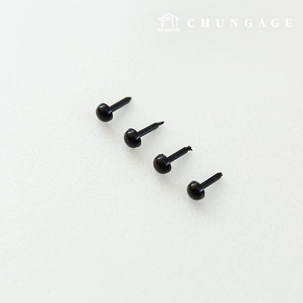 모루 인형 눈알 5mm 10개 키링 만들기 재료 공예용 꾸미기 철사 털 DIY - 상품 이미지
