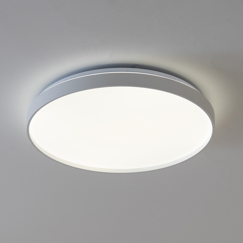 LED 방등 거실 안방 인테리어 조명 전등교체 주백색 원형 천장조명 루벤 60W