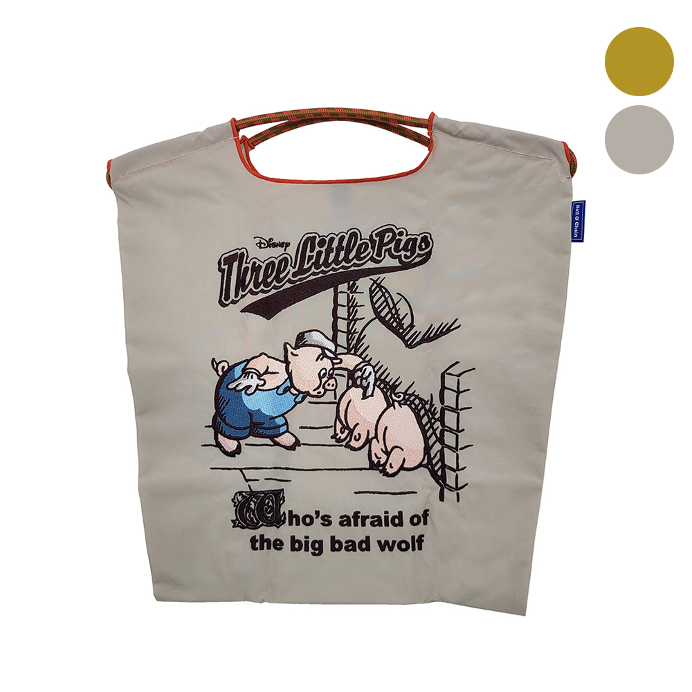 볼앤체인 에코백 Three Little Pigs M 사이즈 324003 - 메인 이미지