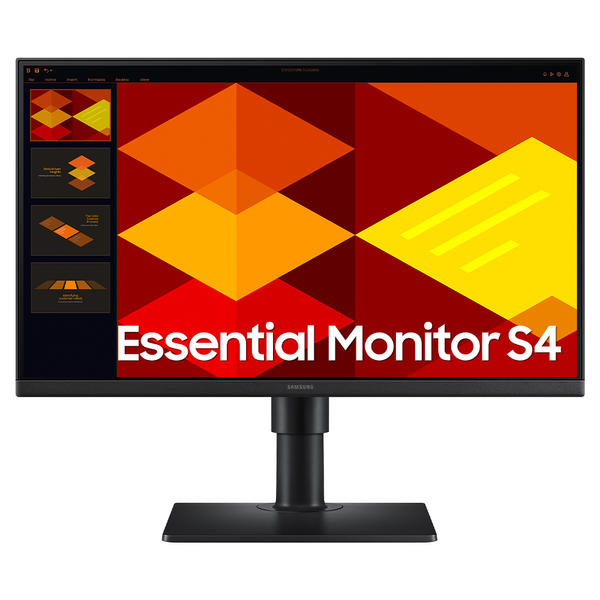 삼성 에센셜 24(60.4cm) IPS FHD 100Hz 피봇 사무용 모니터 LS24D404GAKXKR - 상세 이미지 2