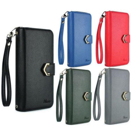 모바일박스 카드수납케이스 갤럭시온7 프라임 내츄럴 지퍼수납 다이어리 G611