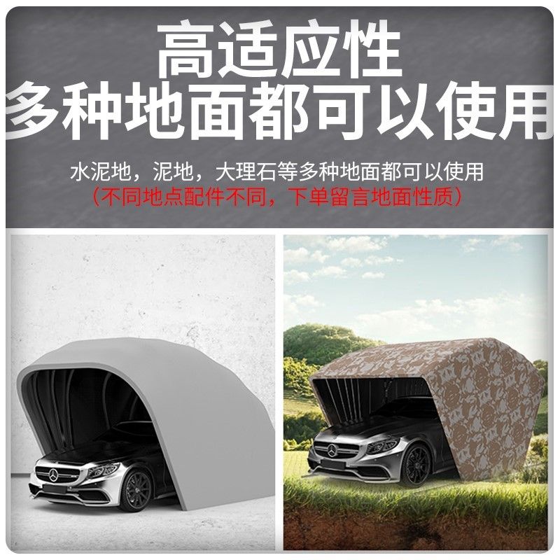 차고지텐트 간이 야외 주차장 주차천막 접이식 야외천막 캐노피 그늘막 방수 행사용 대형 투명 - 상세 이미지 3