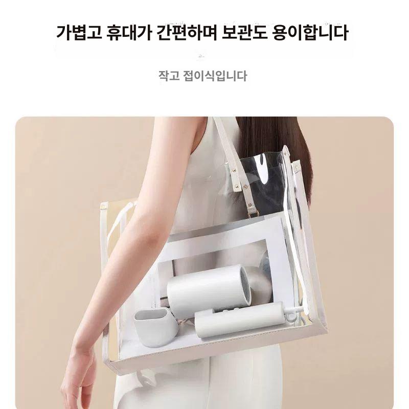 샤오미 미지아 헤어 드라이기 음이온 접이식 드라이어 화이트 - 상세 이미지 4