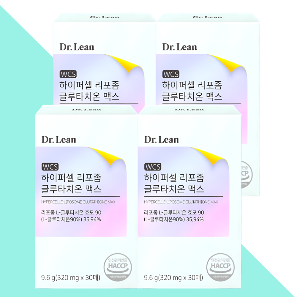 닥터린 하이퍼셀 리포좀 글루타치온 맥스 30매X4개 - 메인 이미지