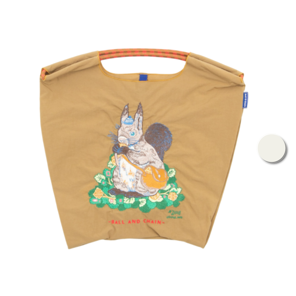 볼앤체인 에코백 D.SQUIRRREL M 사이즈 313011 - 상품 이미지