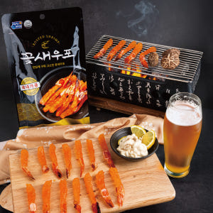 새우포 꽃새우포 5봉 두절 맥주안주 간식 총20~25미 맛있게 먹은 솔직 후기 - 상품 이미지 2