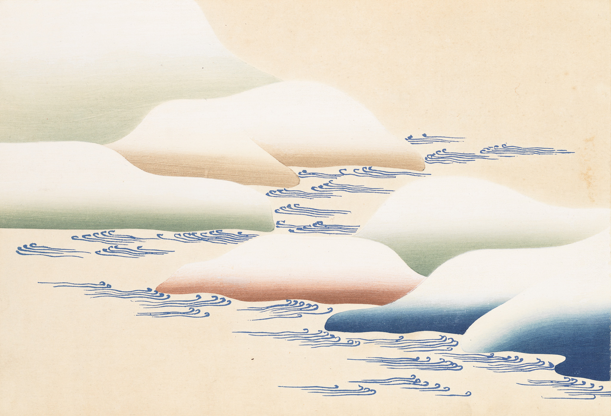 A Thousand Grasses Pl.20 원본비율 아트포스터 셋카 - 상품 이미지