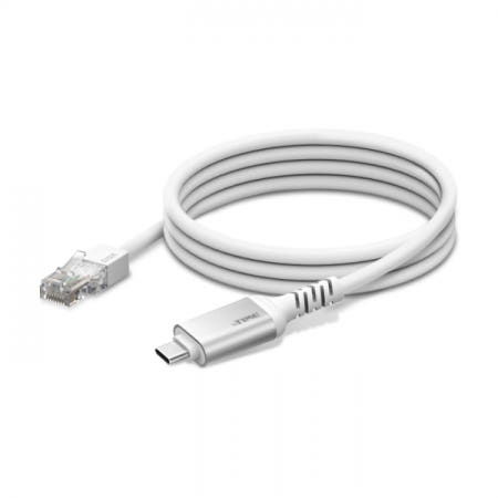 EFM ipTIME UC2LAN (실버) 기가비트 유선랜카드 / USB Type-C to RJ-45 변환케이블