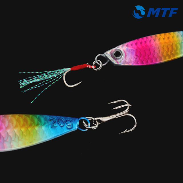 MTF 막 물어 프리즘 메탈지그 어시스트훅 트레블훅 세트 레드헤드, 40g - 상세 이미지 4