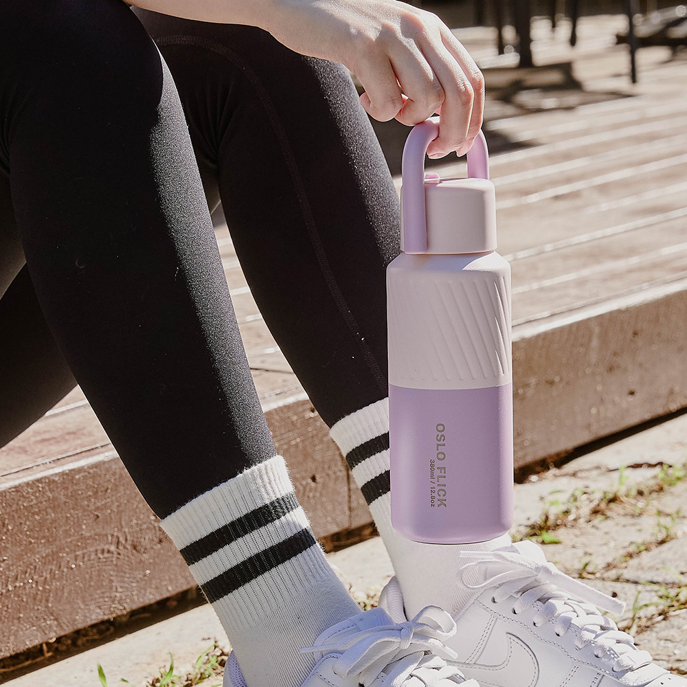 오슬로 플릭 스텐 손잡이 텀블러 380ml 이미지 6