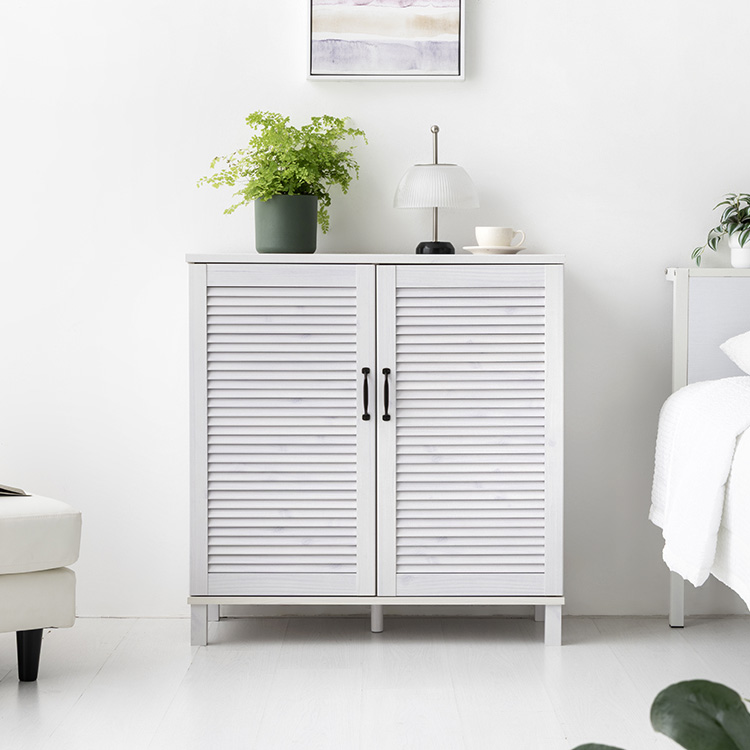 헤인 낮은2문 수납장 SHBM9490D2 일반형 900x370x935mm, 2단, 화이트파인베니어 1240.8352 - 상세 이미지 5