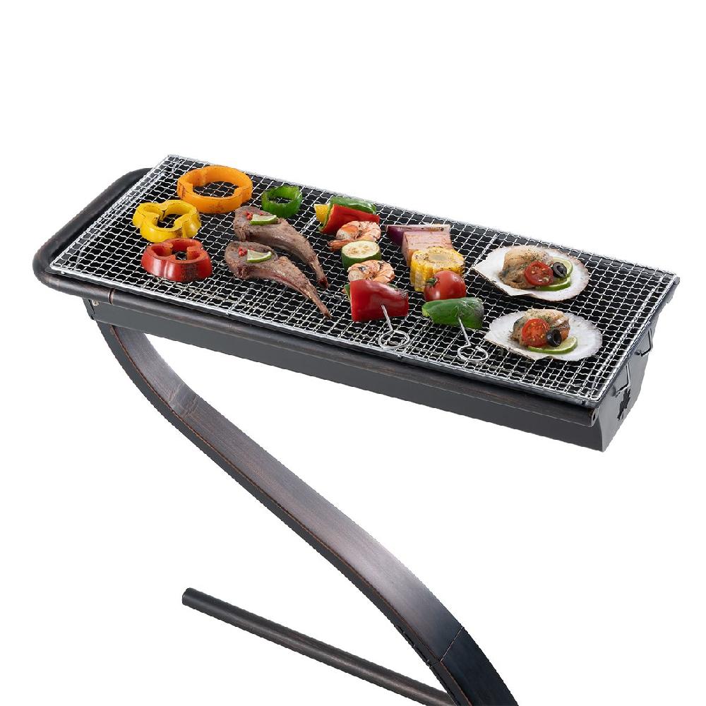탈부착 야외 철재 난로 가정용 화목난로 벽난로 연탄난로 펠렛난로 캠핑난로 캠핑화목난로 연통 - 상세 이미지 3