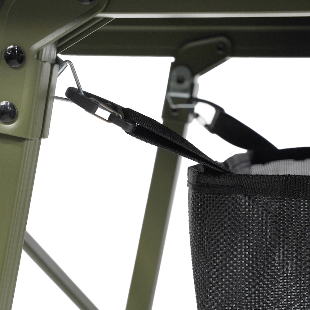 원스위크라이프 캠핑 IGT Textilene 그물망 행잉 메쉬 넷 L, 블랙 이미지 4