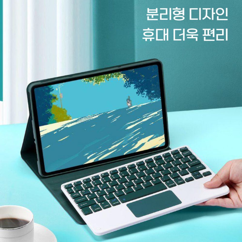 원플러스 패드2 프로 케이스 무선 터치 마우스 패널 백라이트 키보드 세트 - 상세 이미지 3
