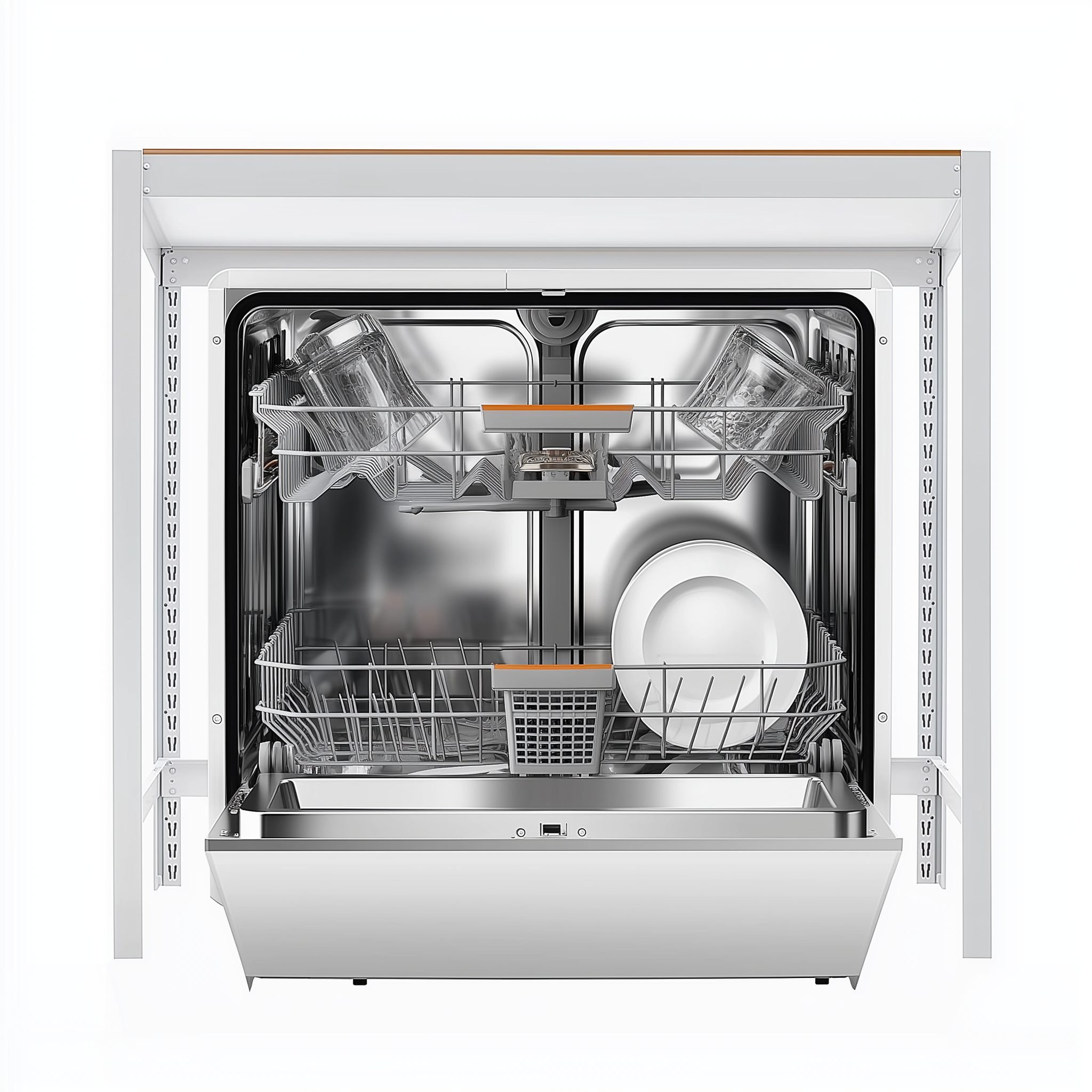 식기세척기장 1단 틈새장 식세기 커버장 팬트리 선반장 다이 장 홈던트 300300750