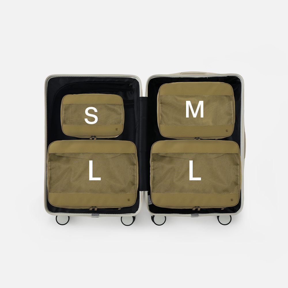 브랜든 여행 압축 파우치 라이트 S+M+L+L 제품 이미지